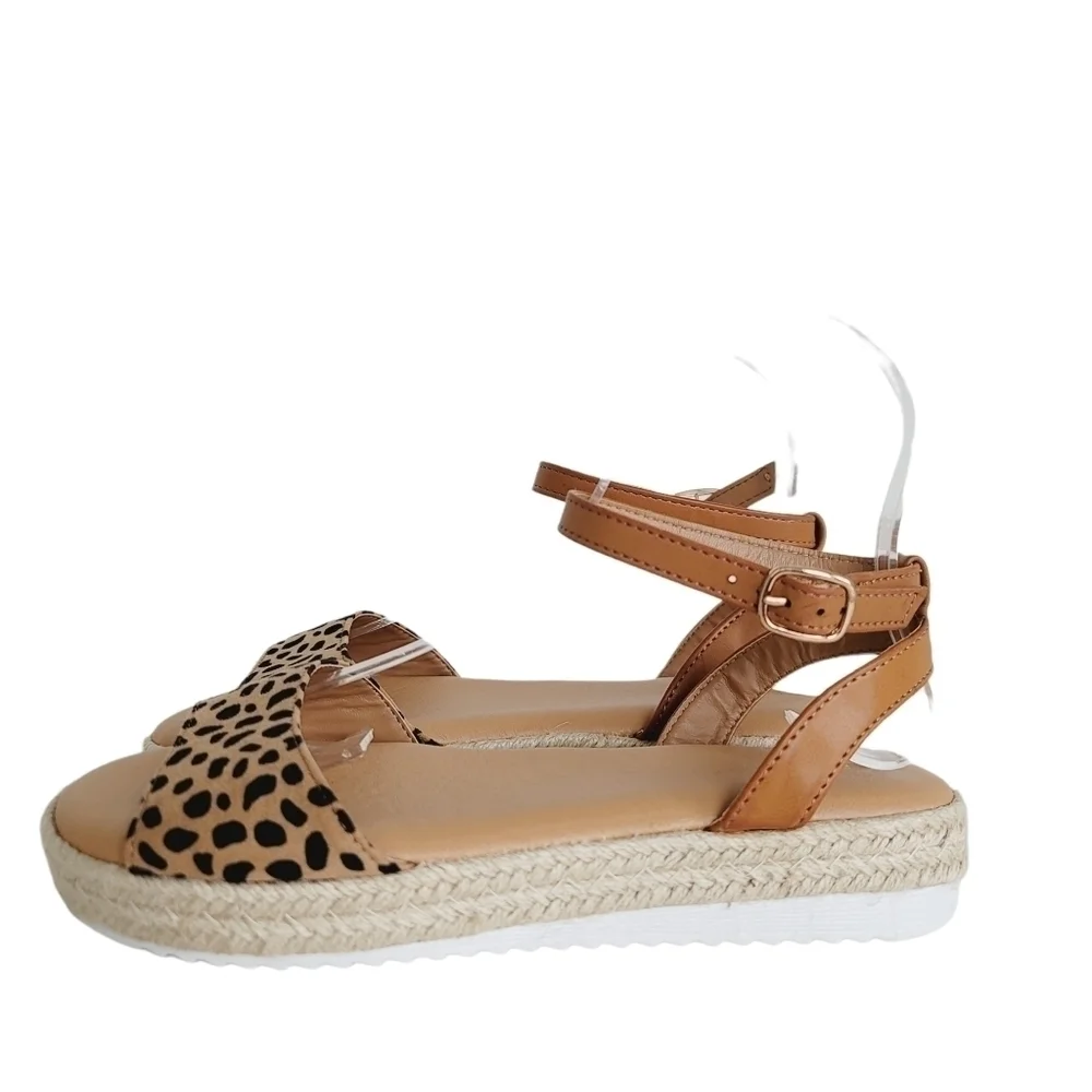 Bamboo Cheetah Print Espadrilles